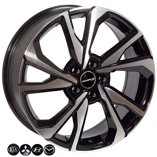 ZW-9099 B-PE R19*7.5J PCD5*114.3 ET45 DIA 67.1