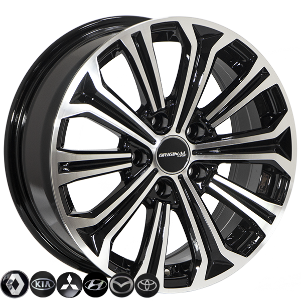 ZW-6333 BP R16*6.5J PCD5*114.3 ET32 DIA 67.1