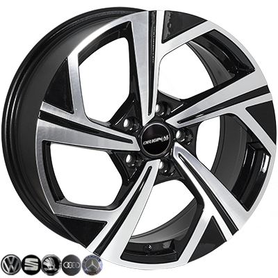 ZW-BK5851 BP R18*8.0J PCD5*112 ET45 DIA 57.1
