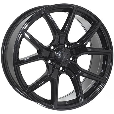 ZW-BK5315 BLACK R20*9.0J PCD5*127 ET45 DIA 71.6