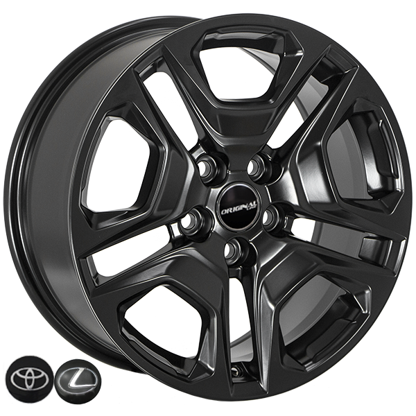 ZW-BKY1092 MattBLACK R17*7.5J PCD5*114.3 ET35 DIA 60.1