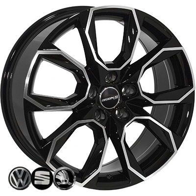 ZW-BK5278 BP R18*8.0J PCD5*112 ET45 DIA 57.1