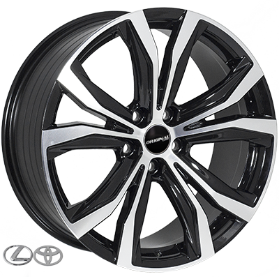 ZF-FE193 BMF R19*8.0J PCD5*114.3 ET30 DIA 60.1
