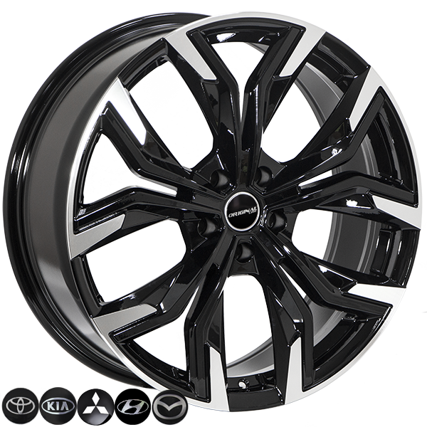 ZW-YA1133 BP R20*8.0J PCD5*114.3 ET35 DIA 67.1