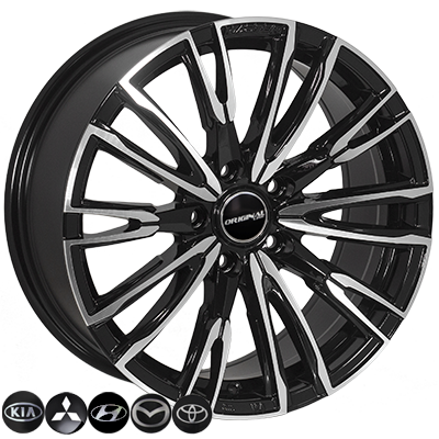 ZF-7812 BMF R17*7.5J PCD5*114.3 ET40 DIA 67.1