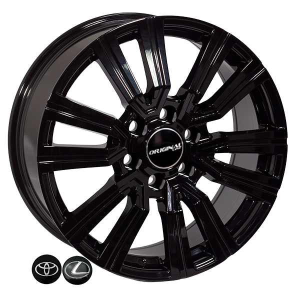 ZF-1754 BLACK R20*8.5J PCD6*139.7 ET40 DIA 95.1