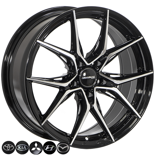 ZW-YA3816 BP R17*7.5J PCD5*114.3 ET35 DIA 67.1