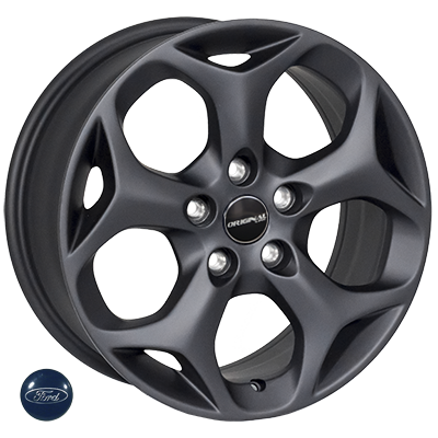 ZF-TL5719 MattBLACK R16*7.0J PCD5*108 ET50 DIA 63.4