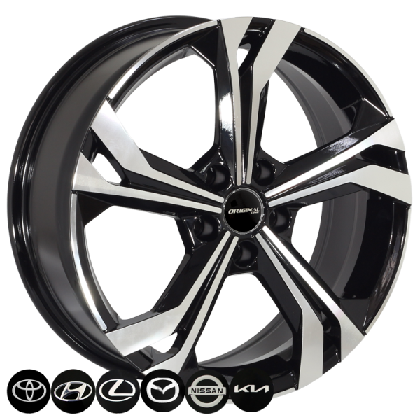 ZW-7939 BP R18*7.0J PCD5*114.3 ET35 DIA 67.1