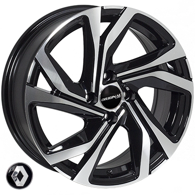 ZW-BK5762 BP R16*6.5J PCD4*100 ET37 DIA 60.1