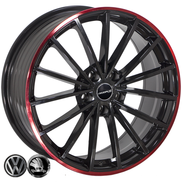 ZF-FBX174 BRL R18*8.0J PCD5*112 ET45 DIA 57.1