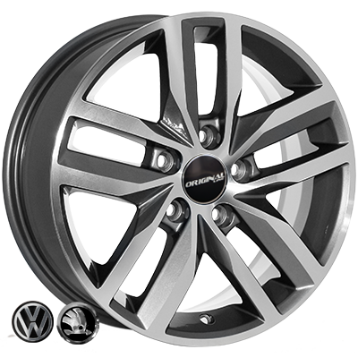 ZW-6314 MK-P R15*6.0J PCD5*112 ET38 DIA 57.1