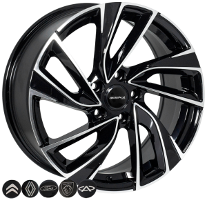 okww510gkpvpjdedgnl7wh0pm2r8zhot ZW-BK5772 BP R15*6.5J PCD5*108 ET37 DIA 65.1