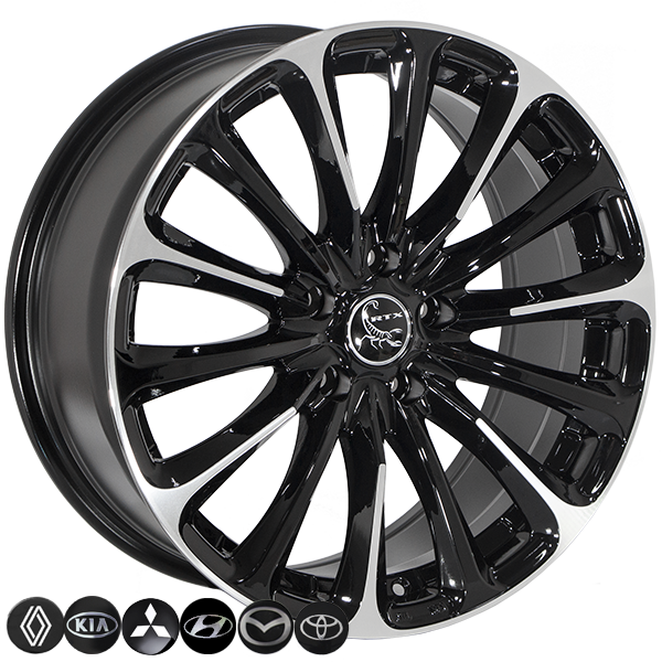 ZW-9075(81670) BP R18*8.0J PCD5*114.3 ET42 DIA 73.1