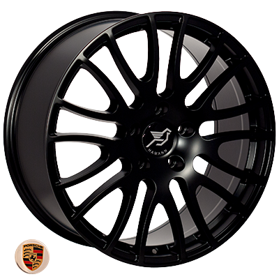 ZF-FR789 MattBLACK R20*9.0J PCD5*130 ET57 DIA 71.6