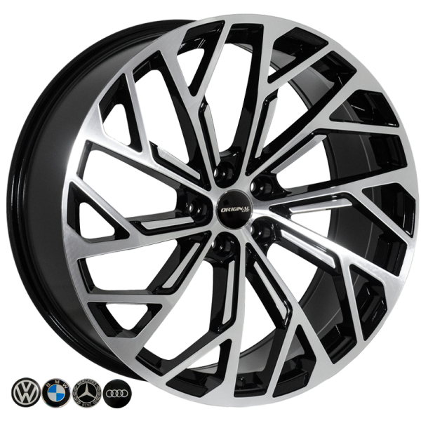 ZF-FBX169 BMF R18*8.0J PCD5*112 ET35 DIA 66.6