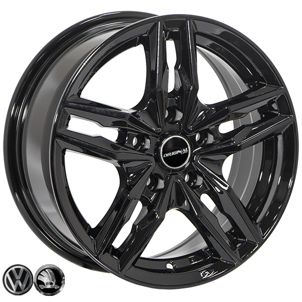 ZW-2788 BLK R15*6.5J PCD5*112 ET38 DIA 57.1