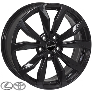ZF-LX516(FE111) BLACK R18*7.0J PCD5*114.3 ET35 DIA 60.1