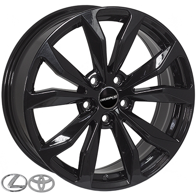 ZF-LX516(FE111) BLACK R18*7.0J PCD5*114.3 ET35 DIA 60.1