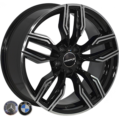 ZW-BK5181 BP R19*9.5J PCD5*112 ET39 DIA 66.6