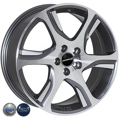 JH-H491 GM R18*7.5J PCD5*108 ET55 DIA 63.4