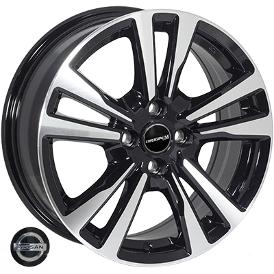 JH-A5632(630) BP R16*6.5J PCD4*100 ET45 DIA 60.1