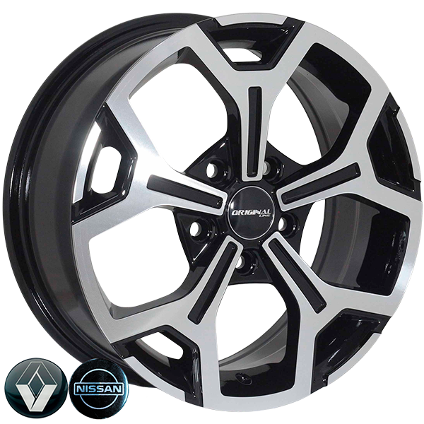ZW-BK5409 BP R16*6.5J PCD5*114.3 ET50 DIA 66.1
