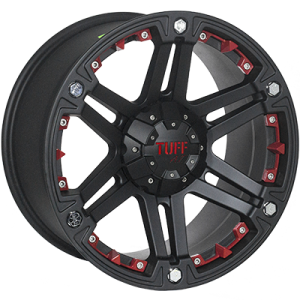ZF-TL6119 MattBLACKRFD R18*9.0J PCD10*114.3/127 ET10 DIA 71.6