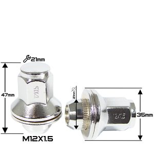 ГАЙКА ХРОМ ORIGINAL 12*1,5 (L47 NEX 21) N049-G