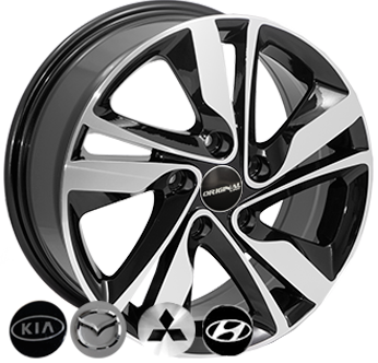 ZW-BK813 BP R16*6.5J PCD5*114.3 ET46 DIA 67.1