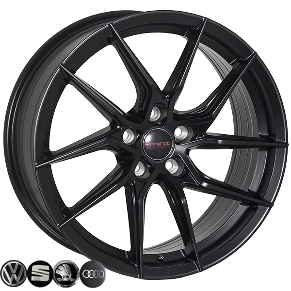 ZH-1057 SatinBLACK R18*8.0J PCD5*112 ET35 DIA 66.6