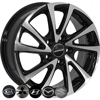 ZW-D2026 MB R16*6.0J PCD5*114.3 ET50 DIA 67.1