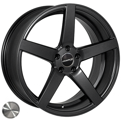 ZW-9135 MattBLACK R17*7.5J PCD5*114.3 ET30 DIA 67.1