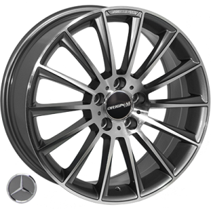 ZF-MB139(FE122) GMF R17*7.5J PCD5*112 ET37 DIA 66.6
