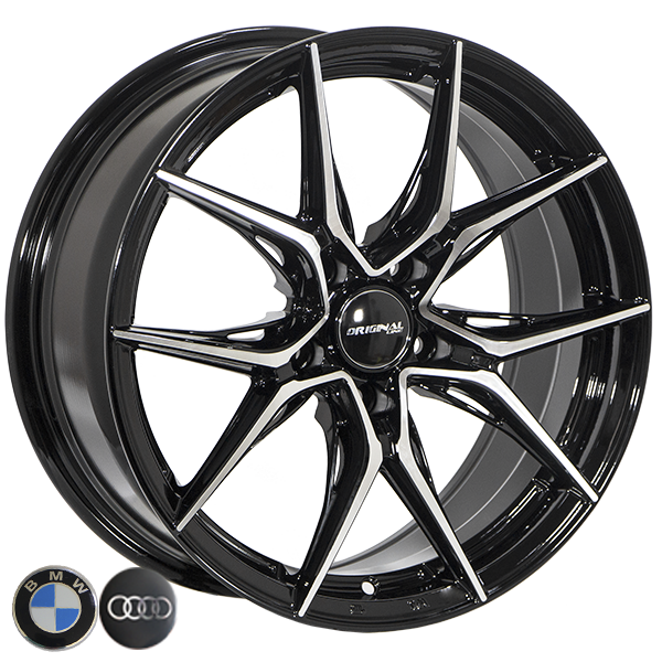 ZW-YA3816 BP R17*7.5J PCD5*112 ET25 DIA 66.6