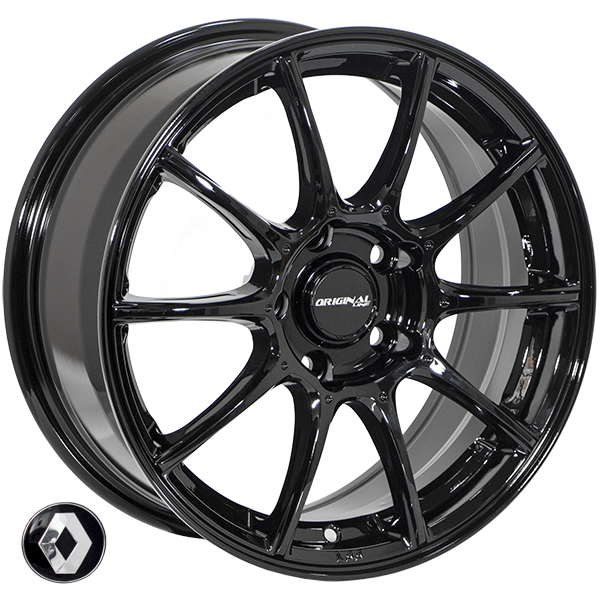 ZW-YA3762 BLK R16*7.0J PCD5*114.3 ET35 DIA 67.1