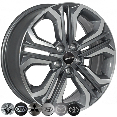 ZF-TL0418NW GMF R18*7.0J PCD5*114.3 ET51 DIA 67.1