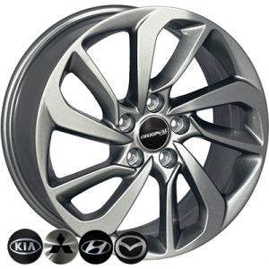 wb3w18lic1wxqrwok3gzzjaaaru4tse6 ZF-TL0417 DarkSILVER R17*7.0J PCD5*114.3 ET51 DIA 67.1