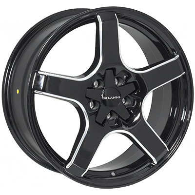 ZF-TL5655 BLACK R18*8.0J PCD10*100/114.3 ET38 DIA 73.1