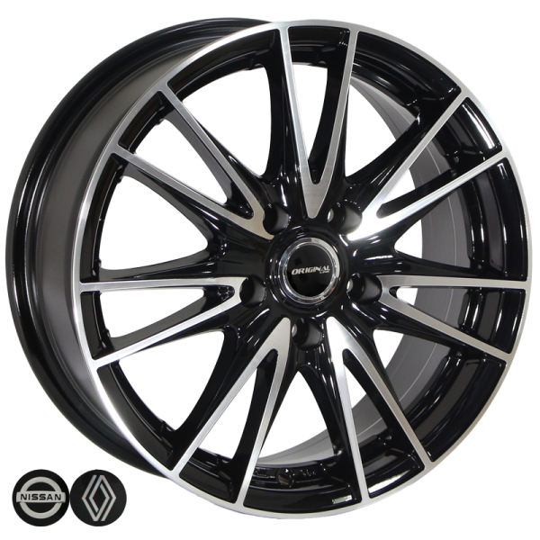 ZW-4040 BP R16*6.0J PCD4*100 ET40 DIA 60.1