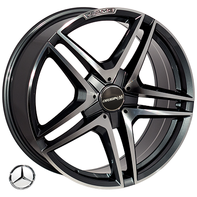 ZW-BK5061 GP R20*8.5J PCD5*112 ET35 DIA 66.6