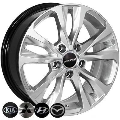 ZW-BK5212 HS R16*6.5J PCD5*114.3 ET40 DIA 67.1