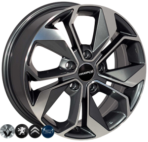 y76y2rjyes4nlkonhc6nmai4k9dnpm7v ZW-BK5168 GP R15*6.5J PCD5*108 ET37 DIA 65.1