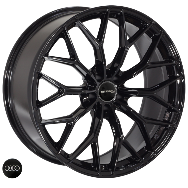 ZW-YA5647 BLK R21*9.5J PCD5*112 ET20 DIA 66.6