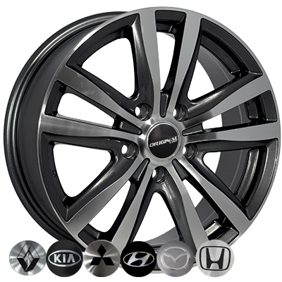ZW-7306 MK-P R16*6.5J PCD5*114.3 ET46 DIA 67.1