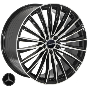ZF-FBX149 BMF R21*9.0J PCD5*112 ET40 DIA 66.6