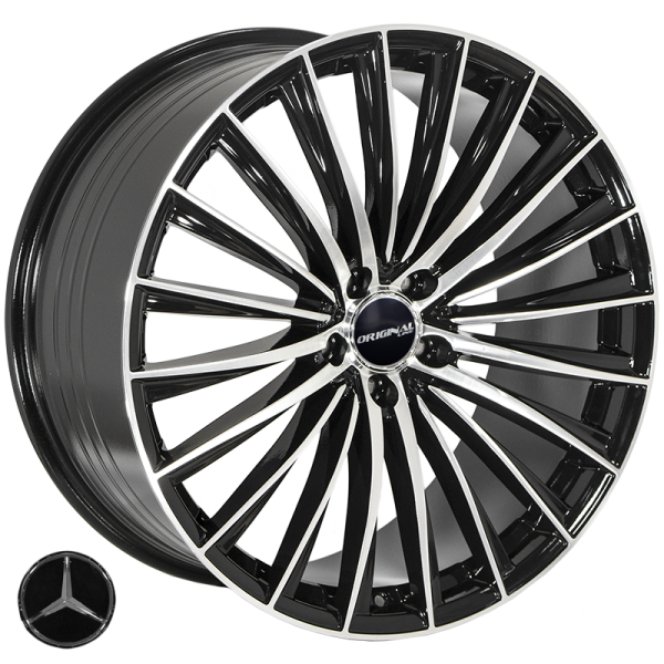ZF-FBX149 BMF R21*9.0J PCD5*112 ET40 DIA 66.6