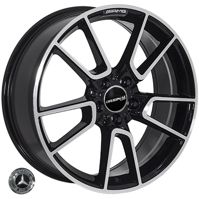 ZW-BK5462 BM R19*7.5J PCD5*112 ET42 DIA 66.6