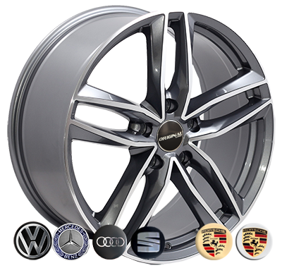ZW-BK690 GP R20*9.0J PCD5*112 ET35 DIA 66.6