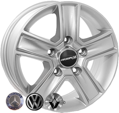 ZW-BK473 S R15*6.5J PCD5*160 ET60 DIA 65.1